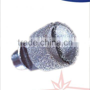 High quality Vacuum brazed diamond profile wheel/ brazed diamond abrasive drum wheels