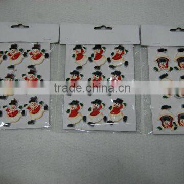 Christmas wooden sticker decoration JA02-11306A-B-C