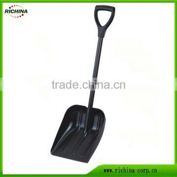 Reliable supplier, PP blade, steel tube handle, 89cm long, snow scoop shovel