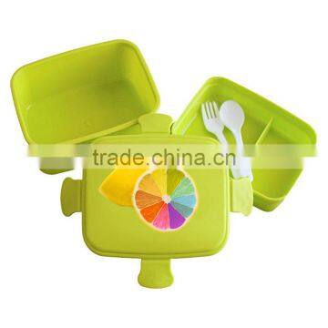 Hot Wholesale PP Food Container Plastic Compartment Leakproof Lunch Box photo-3