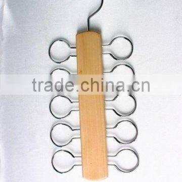 wooden scarves hanger