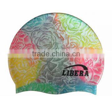 Original Picture and Design Silicone Funny Swim Cap For Adult photo-3