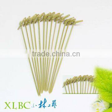 Colored Bamboo Knotted Skewer photo-5