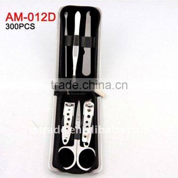 2014 Promotion 5PCS nail pedicure manicure set tools AM-012D