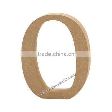 wooden MDF Letter "O", alphabet letter