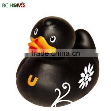 CHINA Black rubber duck baby bath duck toys