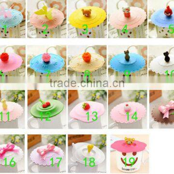 Clear Cup With Lid ps Cup Lid Eco-friendly Silicone Cup Lids photo-2