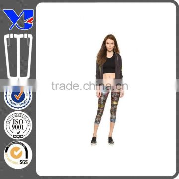 Beautiful colorful women custom printed leggings