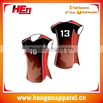 best seller unique volleyball uniform hot girls design /heat transfer volleyball uniform