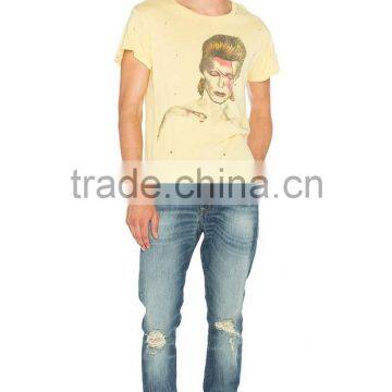 Top Grade Man Style New Design Men's Bamboo T-shirts Wholesale photo-4