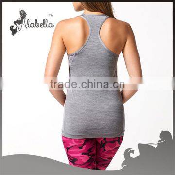 Polyester and Spandex Sexy Tank Top Crossfit Fitness Yoga Vest photo-2