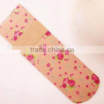 sublimation socks polyester socks silky socks