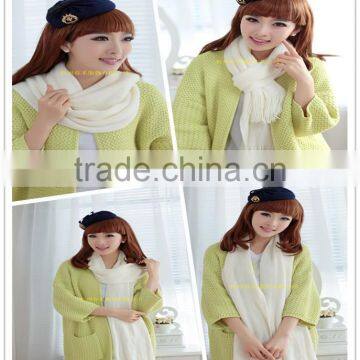 2016 New Wholesale Winter Young Girls Lady Fashion Winter Circle Neck Warmer Scarf Knitting Factory photo-4