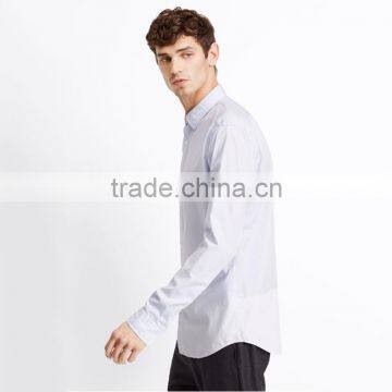 OEM Manufacturer 100%polyester Woven Casual Shirts for Men Italian photo-3