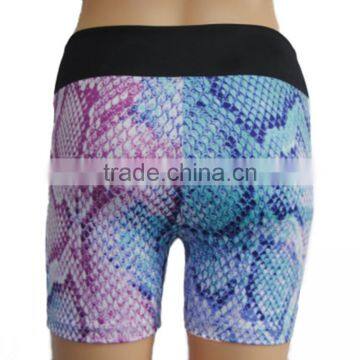 Cheap Sublimation Fitness Yoga Shorts Wholesale Women's Yoga Shorts photo-3