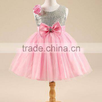 Baby Product Kids Frock Designs Pictures Girls Dress Baby Girls Sleeveless Fancy Dress photo-6