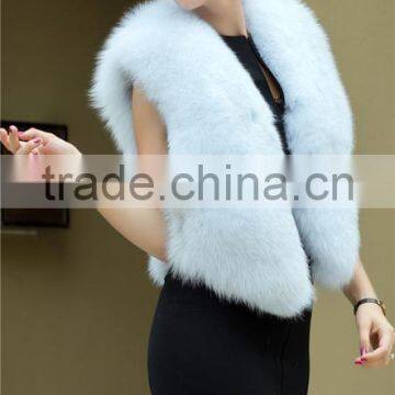 Genuine Fox Fur Vest for Women Thick Winter Warm Real Fox Fur Coat Can Custom Big Size Short Style Fox Fur Vest Coats photo-3