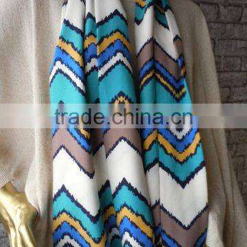 Chevron Infinity Scarf / Neckwarmer, Scarf Infinity, Loop Circle Scarf, Cowl Scarf,fashion Scarf photo-5