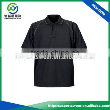 Loose Fit Cool Pass Polyester Spandex Polo Shirts For Man