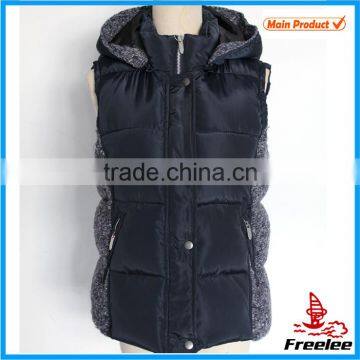 2015 White Womens Puffer Vest, Womens Waistcoat photo-4