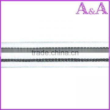 Spandex/Nylon 17mm Bra Picot Elastic Lace Binding Tape