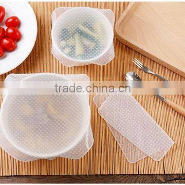 Amazon 2017 Hot Selling Stretch And Fresh For Keeping Food Fresh Film REUSABLE CLING WRAP photo-5