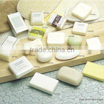 High grade hotel pure vagetable natural bath soap