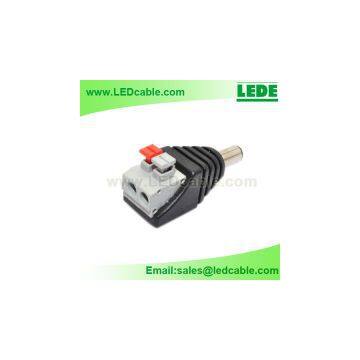 Solderless DC terminal block Connector with Push-button