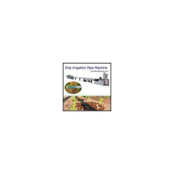 Agriculture drip irrigation tube machine with round dripper
