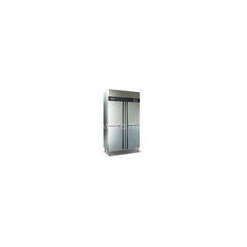 Double Temperature Commercial Refrigerator Freezer With 4 Doors For Restaurant