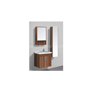 MDF +melamine Wall Hang Vanity with single Bathroom Cabinet