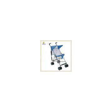 Small Volume Baby Buggy Strollers Rear Wheels With Brakes