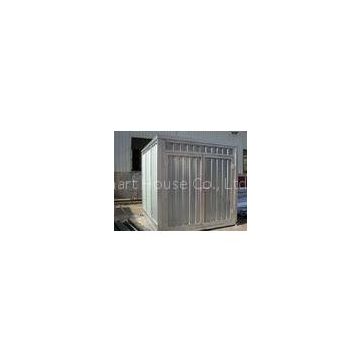 Economic Steel Storage Sheds , Galvanized Storage Container House