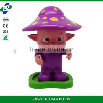 Purple doll plastic customized figure Candy Jar Lovely doll