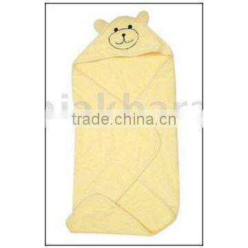 Yellow Color Baby Hooded Towels