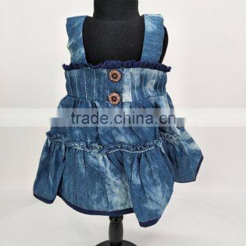 Baby doll jeans clothes with cheap price for wholesale