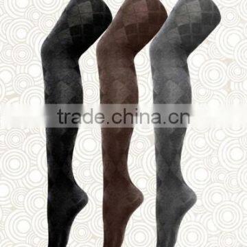 Hot Sale Diamond Leggings Jacquard Weave Tights/ Pantyhose photo-1