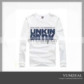 Long Plain White T-Shirts in Bulk/Tall T-Shirts wholesale for Promotion