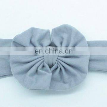 Messy Bow Headband Baby Elastic Wide Headband Toddler Turban Headwraps For Baby Birthday Gift