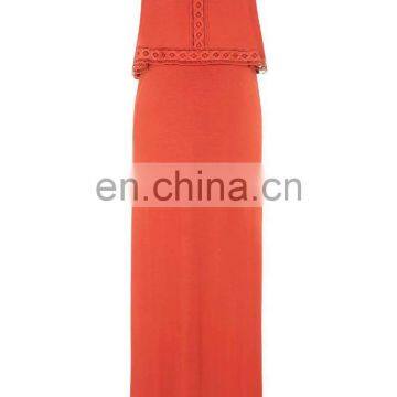 Wholesale Maternity Overlay Maxi Dress, Long Maternity Dress for Muslim photo-5