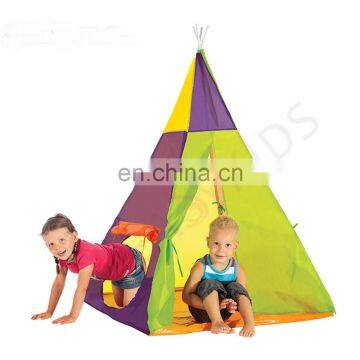 Indoor Outdoor Safety Children Game Playhouse Tepee Tent for Kids Play