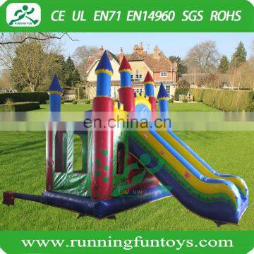 inflatable jumping castle kids game bouncer, inflatable slide and bouncer combo