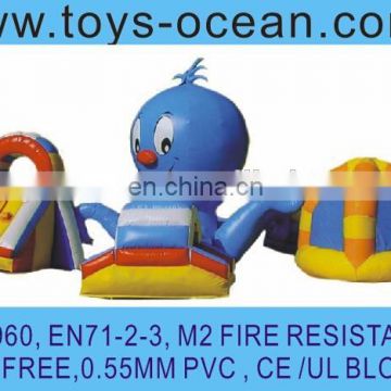 inflatable octopus game/air octopus bouncer /inflatable octopus playground