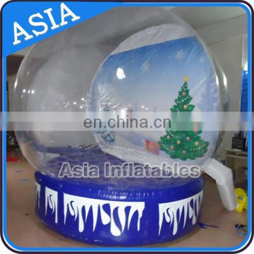 Giant Inflatable Bubble Snow Globe for outside events