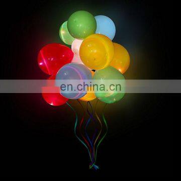 led balloon led light balloon size 12 inch 3.2g with flashing light decorate party