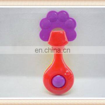 plastic funny shape baby rattle toy,baby rattle squeaky toy