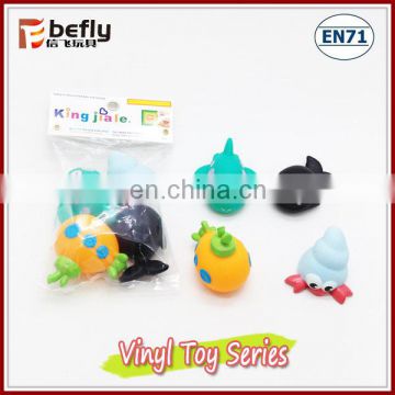 Press with sound children lovely vinyl soft toy