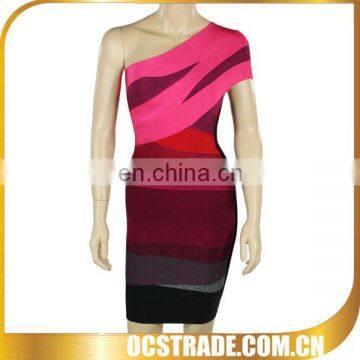 2013 hotsell one shoulder red sexy wedding night dress