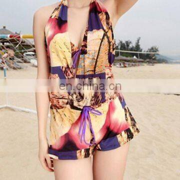 Sublimation Fashion Design Bikini Set with Cover Up