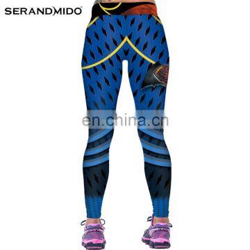 Fitness Dylan Digital Printing Women Stretch Tight Custom Sexy Pants photo-4